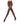 Infinite Rose Net - Tights - 4870 dark wood