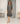 Nightwear - Nightwown 3/4 Sl. - 2712 Brun/Svart