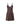 Pure Silk - Slip w.lace - 190 COFFEE BEAN