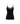 Feminin Sense - Spaghetti-Top - 992 BLACK