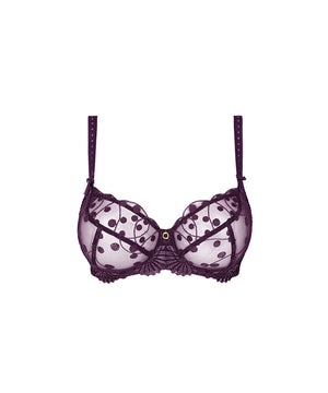 Tess - Underwired low-necked bra - 0583  AMETHYSTE