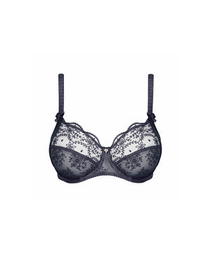 Charlotte - Underwired full cup bra - 0574 ANTHRACITE