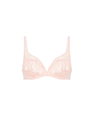 Saga - Plunging Underwired Bra - 448 Pink Nude