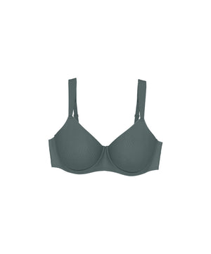 Essential Minimizer T - Fuldskåls Bh - 1568 SMOKY GREEN