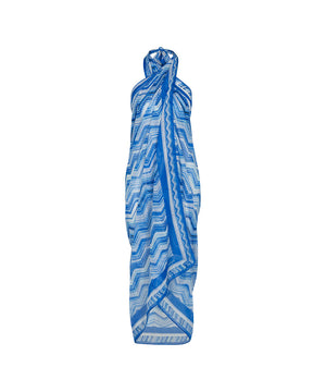 Beach MyWear Pareo - Pareo - M007 BLUE - LIGHT COMBINATION
