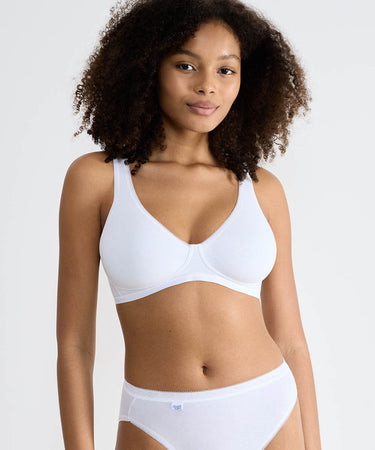 Basic+ - Soft Bra - 0003 WHITE
