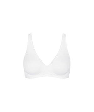 Basic+ - Soft Bra - 0003 WHITE