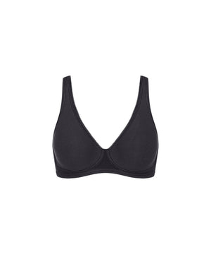 Basic+ - Soft Bra - 0004 BLACK