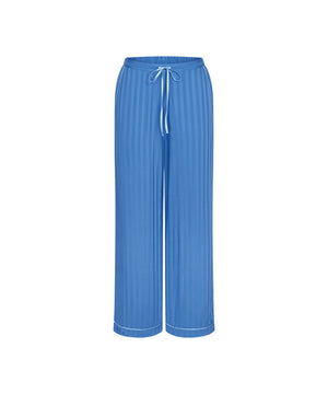 Amourette Jacquard - Trousers - 005J CIEL