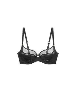 Love in Lace - Fuldskåls Bh - 0004 BLACK
