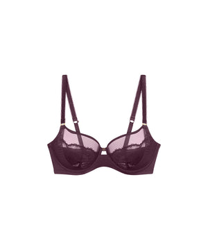 Love in Lace - Fuldskåls Bh - 7291 CLARET