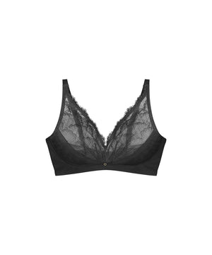 Love in Lace - Fuldskåls Bh - 0004 BLACK