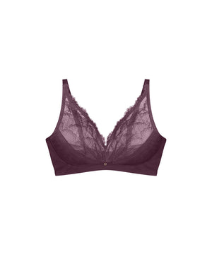 Love in Lace - Fuldskåls Bh - 7291 CLARET