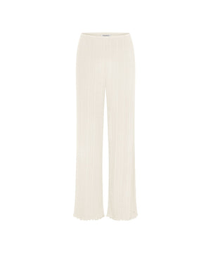 Versatile Rib - Trousers - 00GZ SILK WHITE
