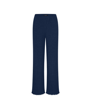 Versatile Rib - Trousers - M008 BLUE - DARK COMBINATION