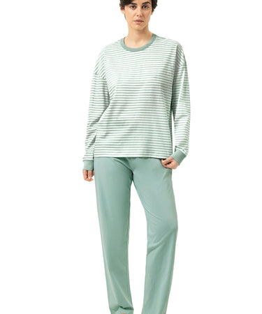 MEY Night - Pyjama Full Length - 1811 Seasalt Green