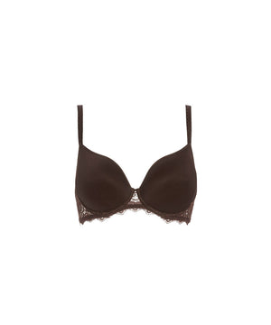 Caresse - Spacer Plunge Bra - 765 Cocoa