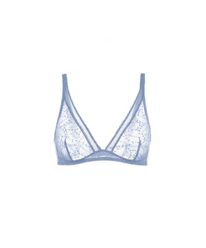 Comète - Structured Wireless Bra - 512 Chambray Blue