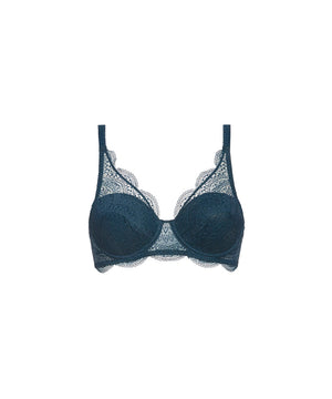 Karma - Squared Neckline Spacer Bra - 595 Prestige Blue