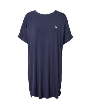 Softness - Big Shirt - 393 Midnight blue