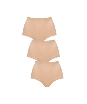 Seamless - Maxi 3-Pack - 008 NUDE