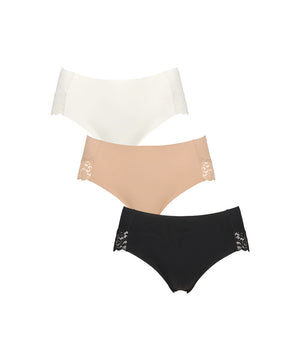 Seamless - Tai W Lace 3-pack - 022 Multi colour