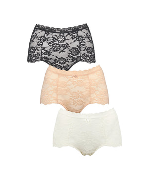 Lace - Maxi 3-Pack - 022 MULTI COLOUR