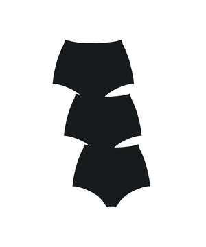 Seamless - Maxi/højtaljet - 001 Black