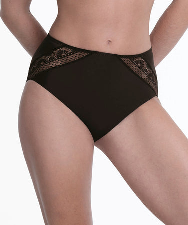 Mary - High Waist Briefs+ - 1 black