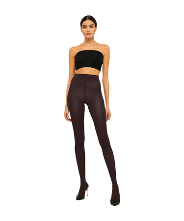 Velvet de Luxe 66 - Tights - 4870 dark wood
