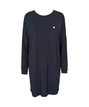 Softness - Natskjorter/big Shirts - 077 Blueberry blue