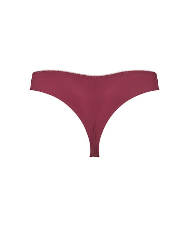 Emily - String/tanga - 076 Windsor wine