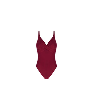LA CHIQUISSIMA - Halter Swimsuit - 2524 PR/PRUNE
