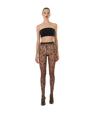Rose - Tights - 9952 umber/black