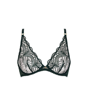 2B VIBES - Underwired Triangle Bra - MYGR MYSTERIOUS GREEN