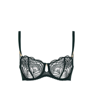 2B VIBES - Half Cup Bra - MYGR MYSTERIOUS GREEN