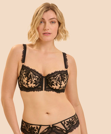 Fantasme - Half Cup Bra - 024 Light Tattoo
