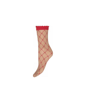 Hype the Detail - Socks Logo 25Den - 6100 Rød