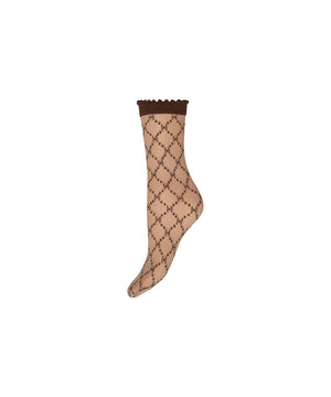 Hype the Detail - Socks Logo 25app - 4350 Brun