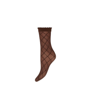 Hype the Detail - Socks Logo 25app - 4552 Brun