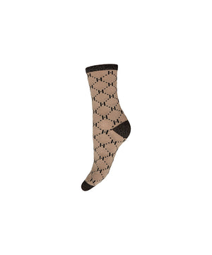 Hype the Detail - Ankle Logo Sock - 2 Sand
