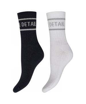 Hype the Detail - Tennis Sock 2-Pk - 9013 Multifarvet