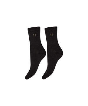 Hype the Detail - Tennis Logo 2-pk - 9 Black
