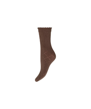 Hype the Detail - Sock H-logo 60d - 4355 Brun