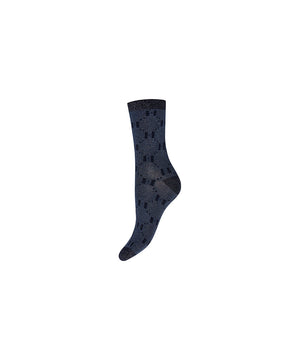 Hype the Detail - Sock W/Lurex - 4909 Navy