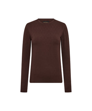 Hype the Detail - Tee L/s H-logo - 89 Brun