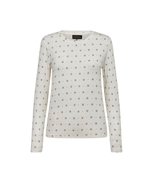 Hype the Detail - Htd Tee L/s Cashmere-blend - 1 Hvid