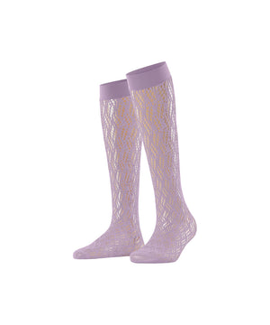 FALKE Pure Shore KH - Knee-High - 8972 misty lila