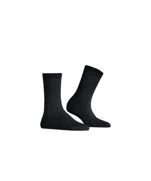 Shiny Rib SO - Sock - 3000 black
