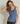 Babette - Silk Top w/lace - 054 DUTCH BLUE